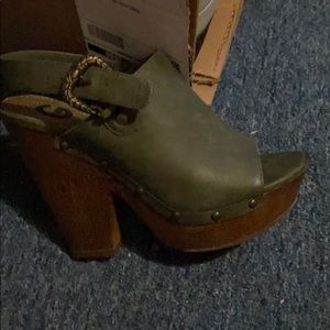 Wedge heeled sandals